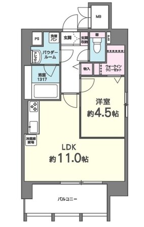 T.Y天六の物件間取画像